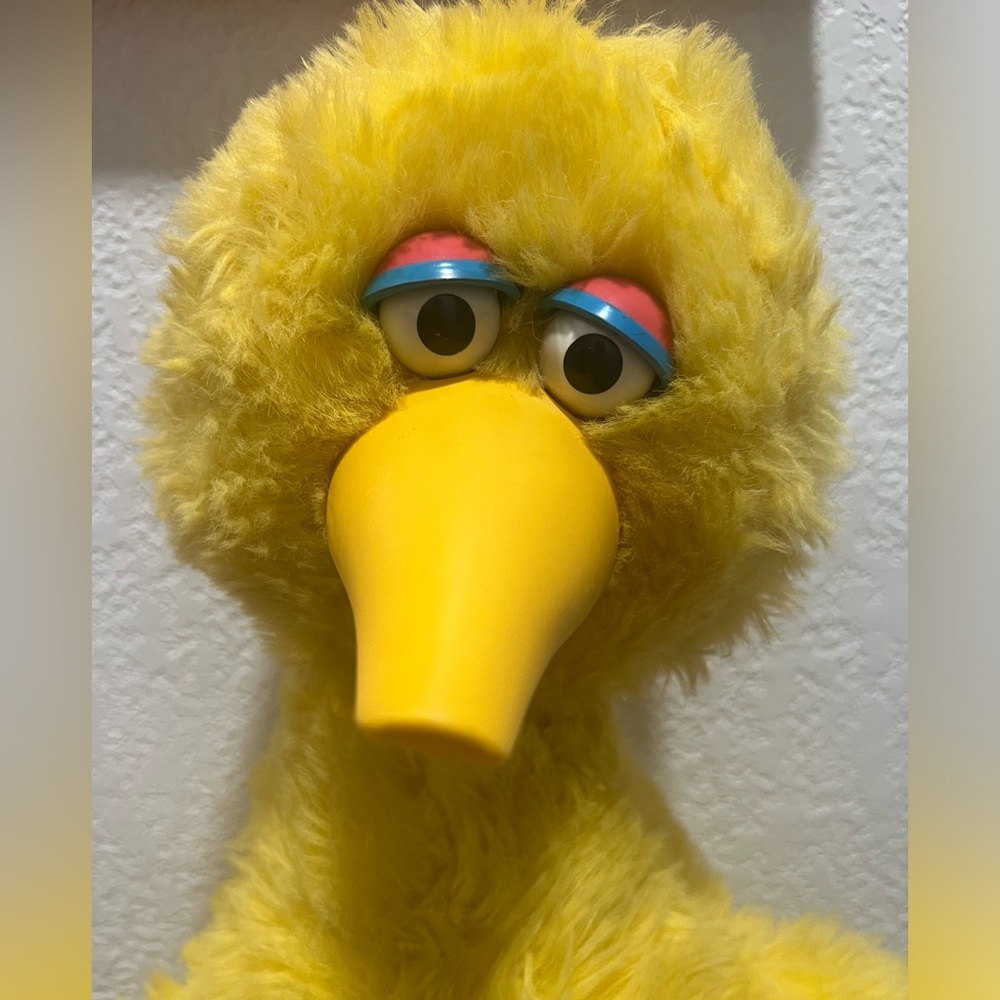 1986 Muppets Ideal Big Bird Story Talking Sesame Street Tape Player UNTESTED - Picture 5 of 6
